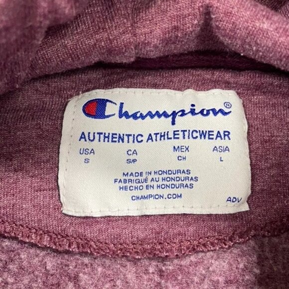 Champion Women's Hoodie Sweater Pullover Purple‎ - Picture 7 of 10